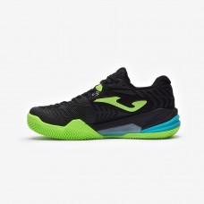 TÊNIS JOMA ROLAND CLAY - PRETO/VERDE TÊNIS JOMA ROLAND CLAY - PRETO/VERDE